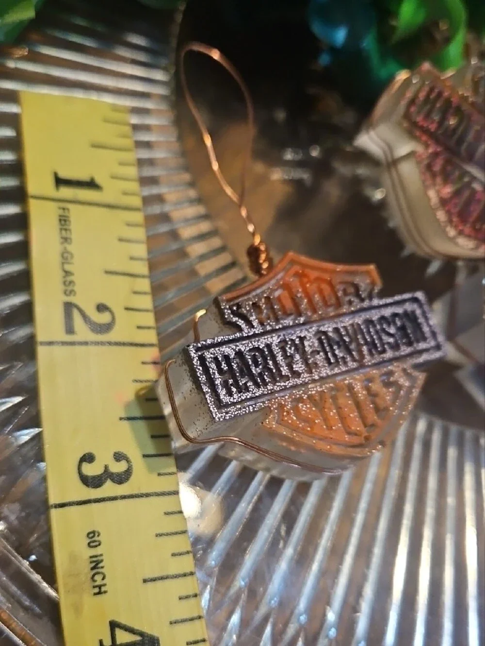 Hand Crafted Harley Davidson Ornaments NEW